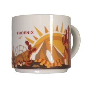 Starbucks You Are Here Collection Phoenix Arizona Coffee Mug 14 oz Desert Cactus